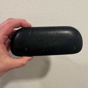 VINTAGE Ray-Ban Classic Black Eyewear Hard Case